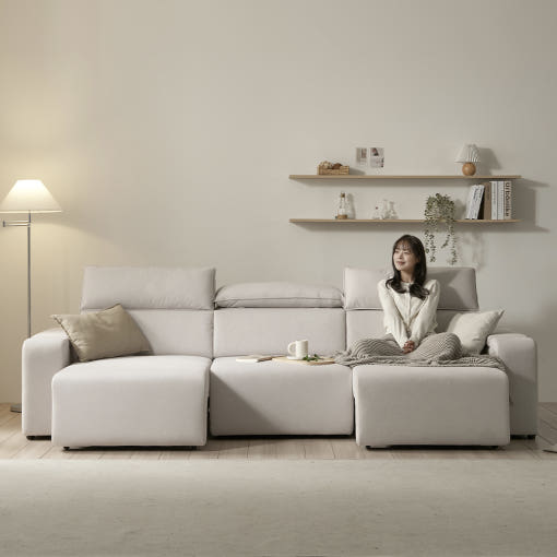 보니애가구 4인용 리클라이너 쇼파