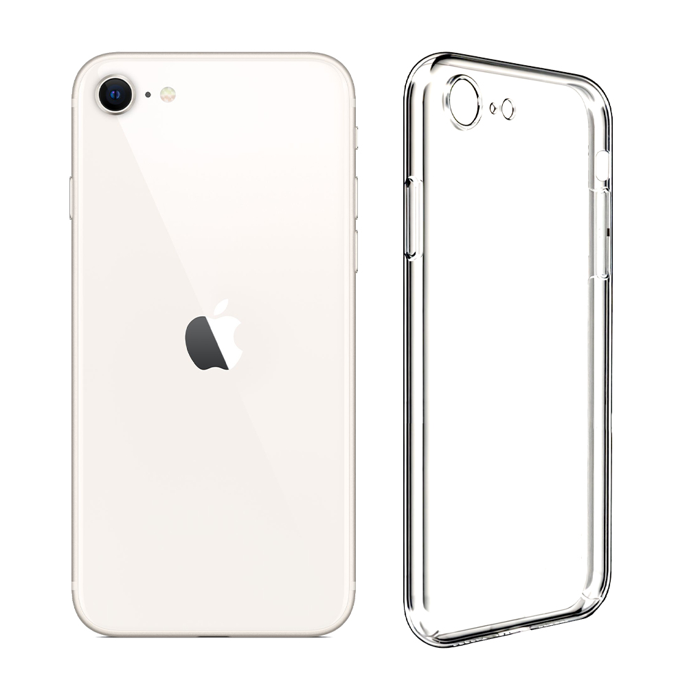 르메이어 변색없는 생폰 슬림 케이스 투명, 아이폰7-8-SE2-SE3 공용