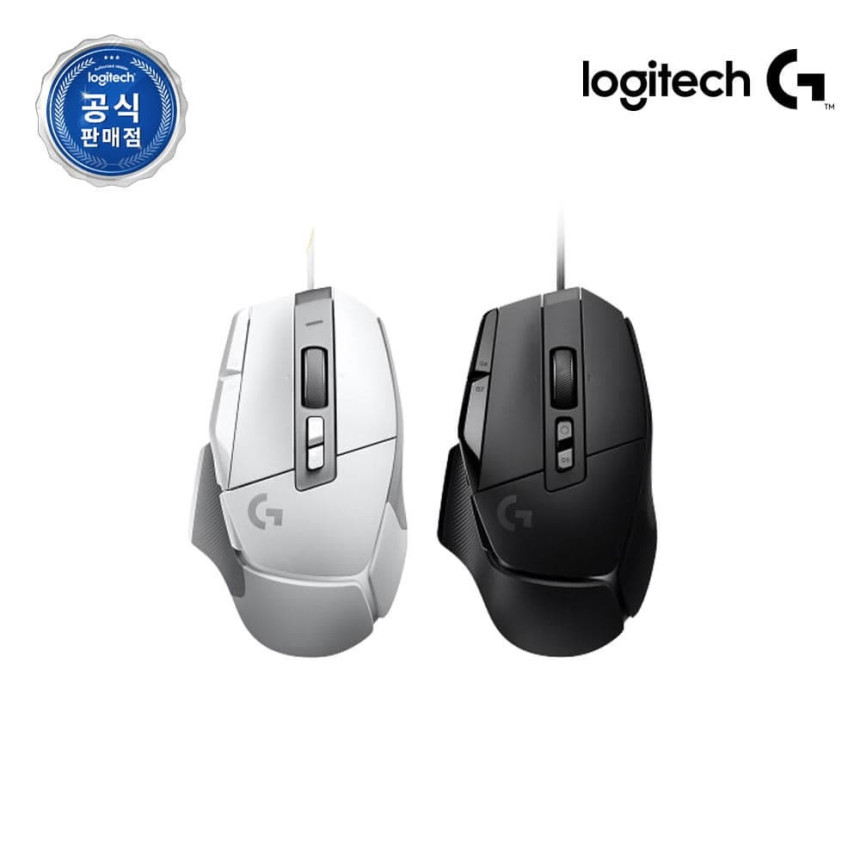 로지텍코리아 공식 G502 X 유선 게이밍 마우스 화이트