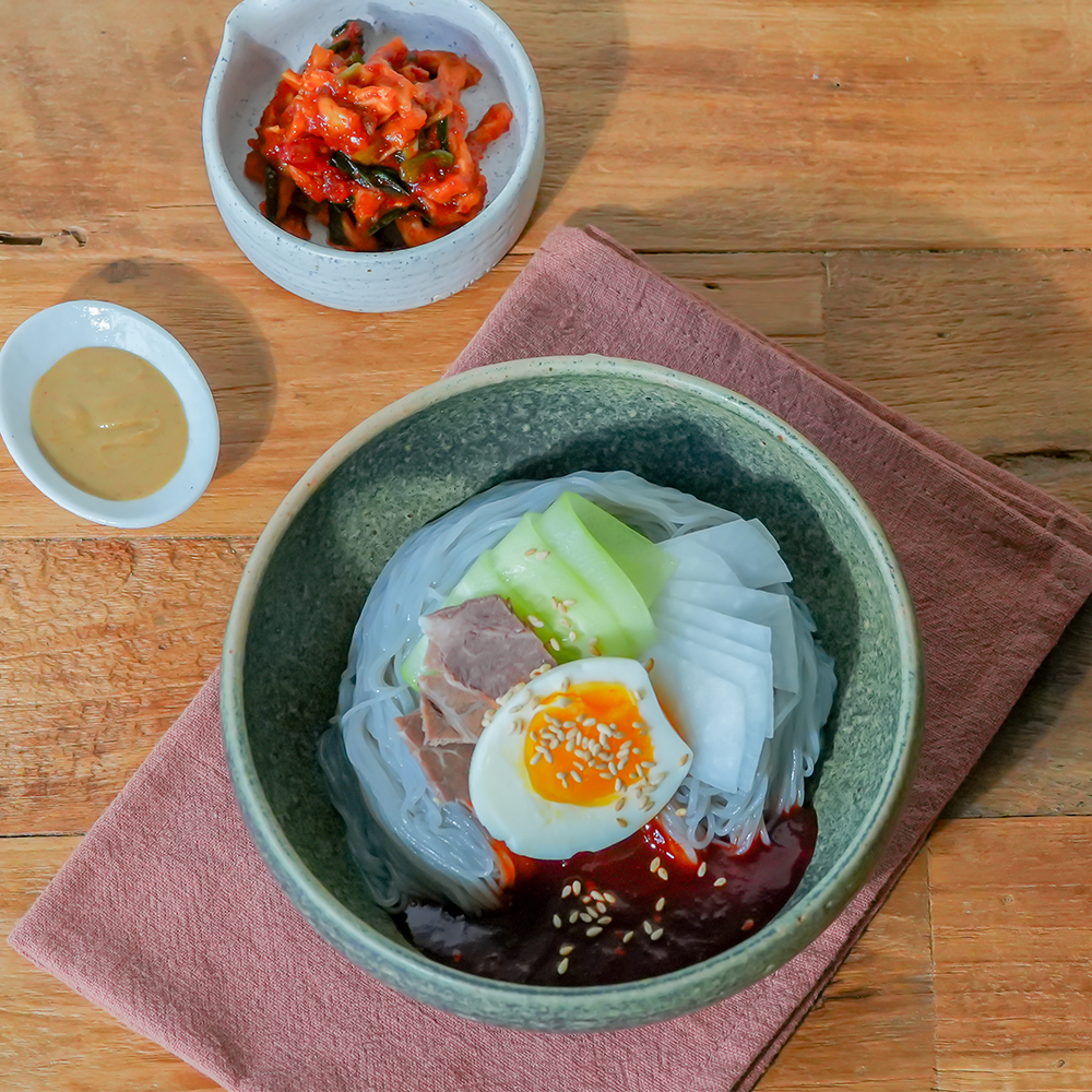 [함흥명가홍현] 수제양념 감칠맛 함흥냉면 4인분 새콤달콤 비빔냉면 - 상세 이미지 2