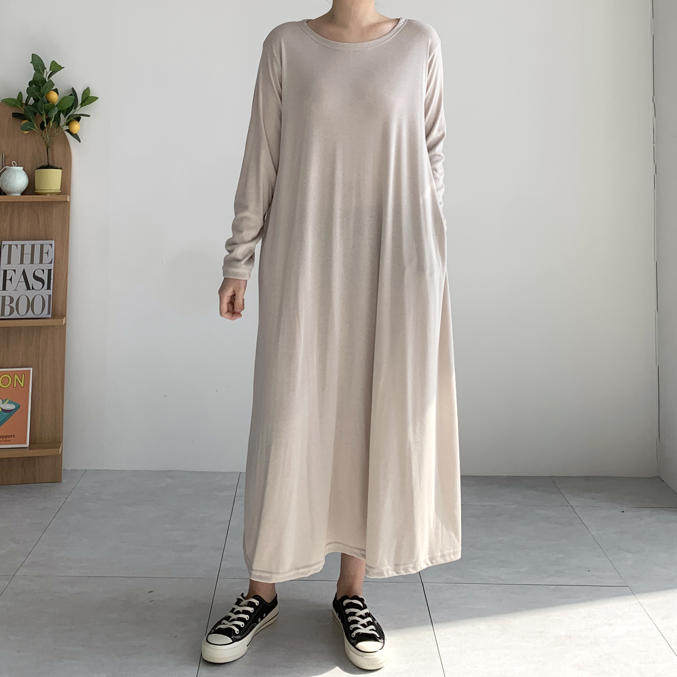 봄 찰랑 플레어원피스 데일리원피스 빅사이즈 이미지 7