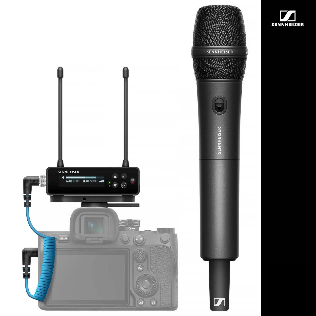 SENNHEISER EW-DP 835 SET 젠하이저 무선 마이크 촬영용 핸드마이크