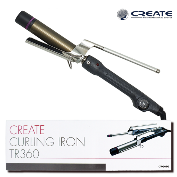 그리에이트 봉고데기 물결고데기 볼륨 컬링 아이롱 TR-360