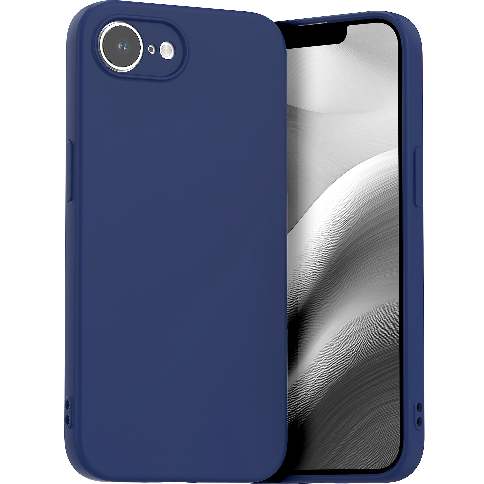 모란카노 아이폰 16e 팬시 소프트 젤리 케이스 레드 - 상세 이미지 5