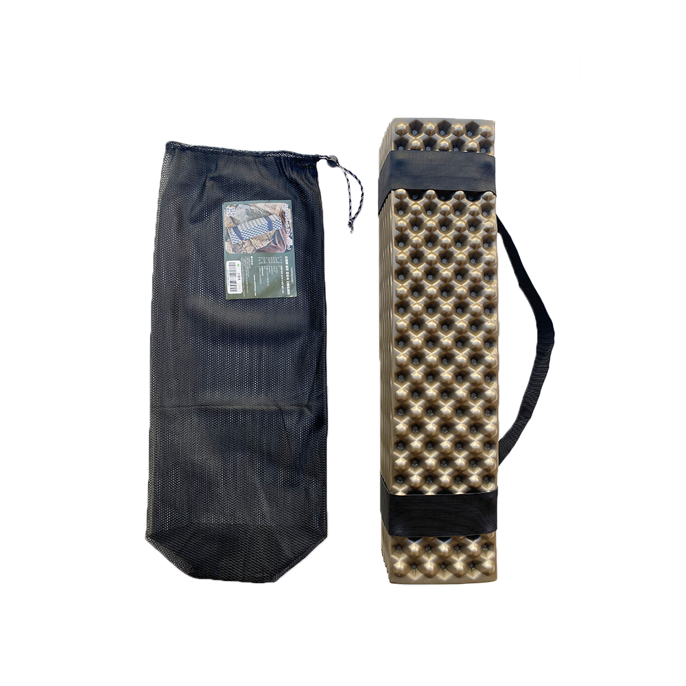 손할매 캠핑 차박 프리미엄 백팩킹 IXPE 14단 발포 캠핑매트 186x56cm, 2cm, 카키