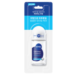 니베아 데오드란트 롤온 더마 컨트롤 퓨어 센서티브 무향 50ml, 3개 솔직 후기 | 피부 타입별 분석 - 상품 이미지 2