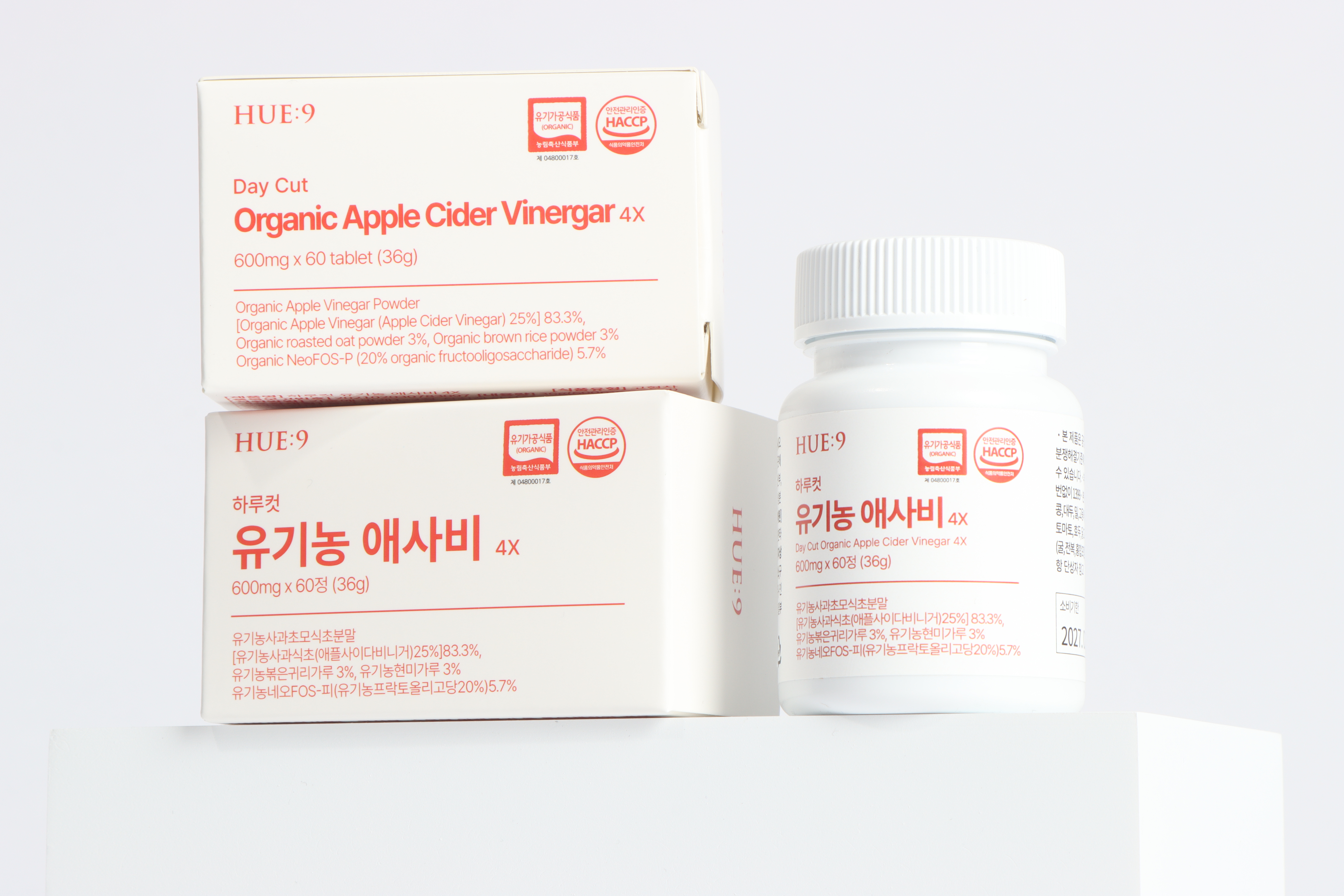 하루컷 유기농 애사비 알약 에탄산 40mg 사과초모식초 애플사이다비니거 60정, 7개 이미지 6