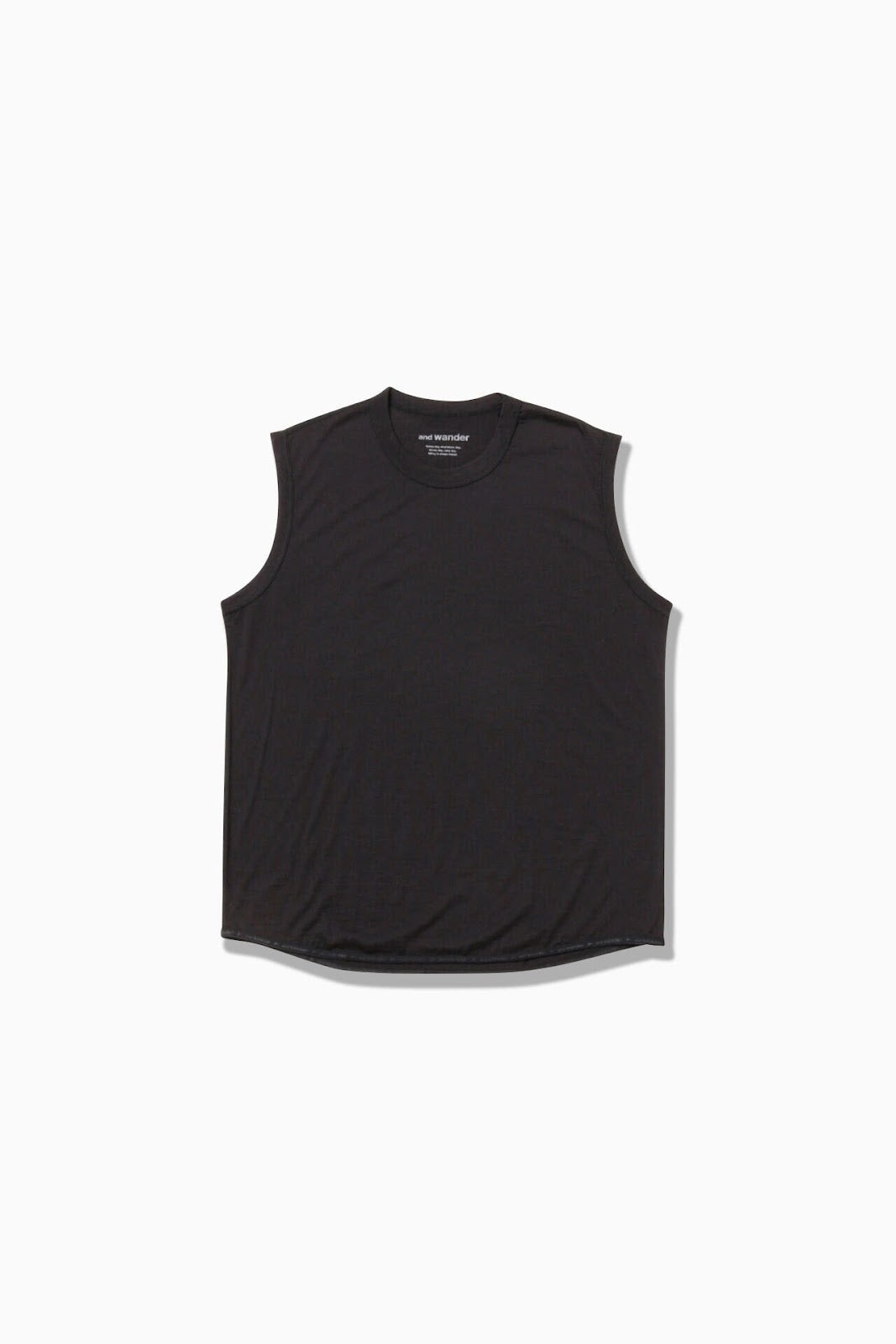 앤드원더 나시 merino base tank top 25SS 5745164031 - 상세 이미지 4