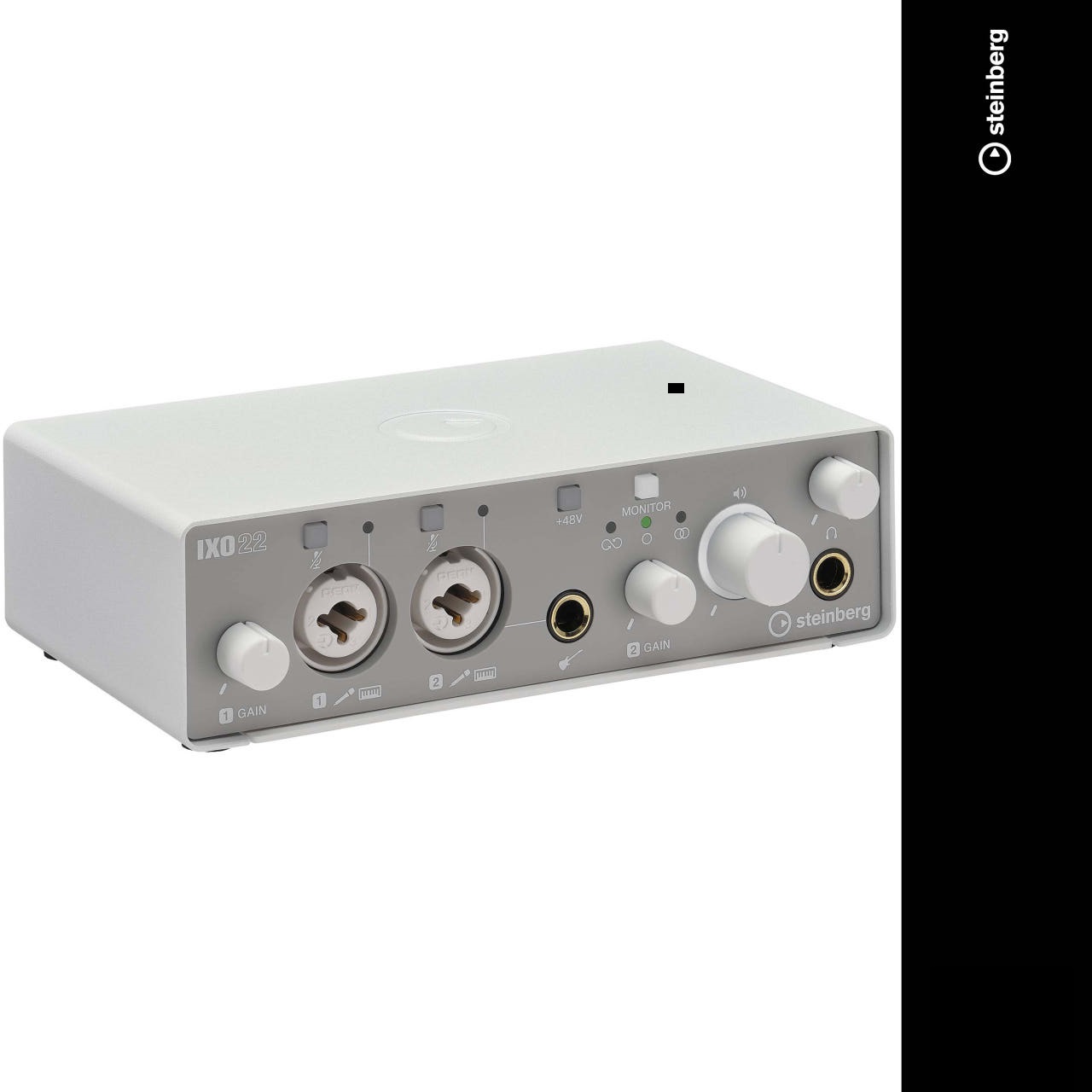 Steinberg IXO22 White 스테인버그 USB 오디오 인터페이스 루프백 오인페