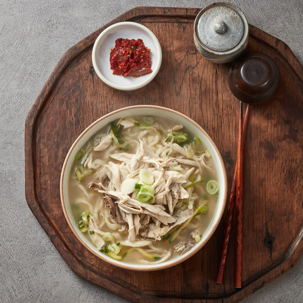 후루룩 감칠맛 담백하고 진한 육수와 쫄깃한 풍년 닭칼국수 2.5kg (제이) : 미리내티씨