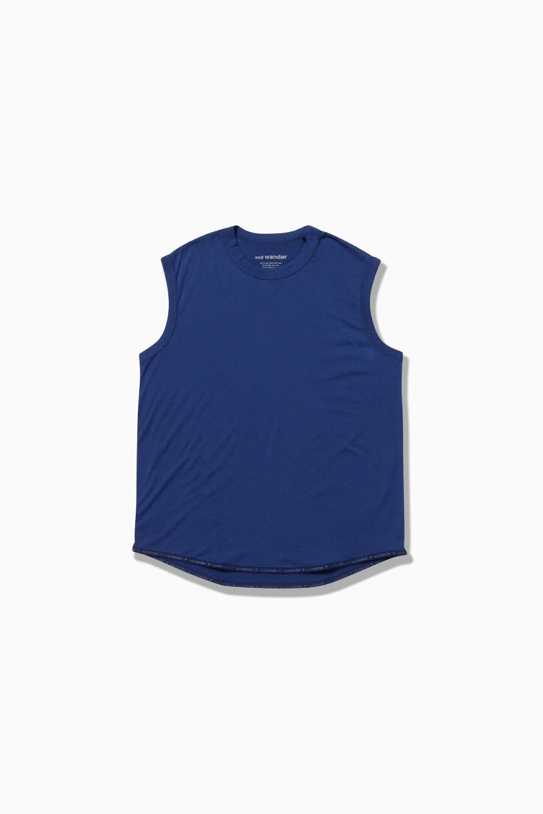 앤드원더 나시 merino base tank top 25SS 5745164031 - 상세 이미지 2