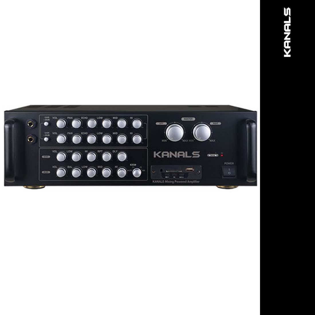 노래방앰프 카날스 KQ400W 매장 카페 다용도 파워앰프 KQ-400W 제품 이미지