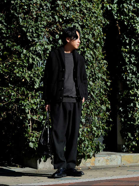 유겐 HEUGN Roger Boader Wool T 로저 보더 울 티셔츠 CUT006 - 상세 이미지 5