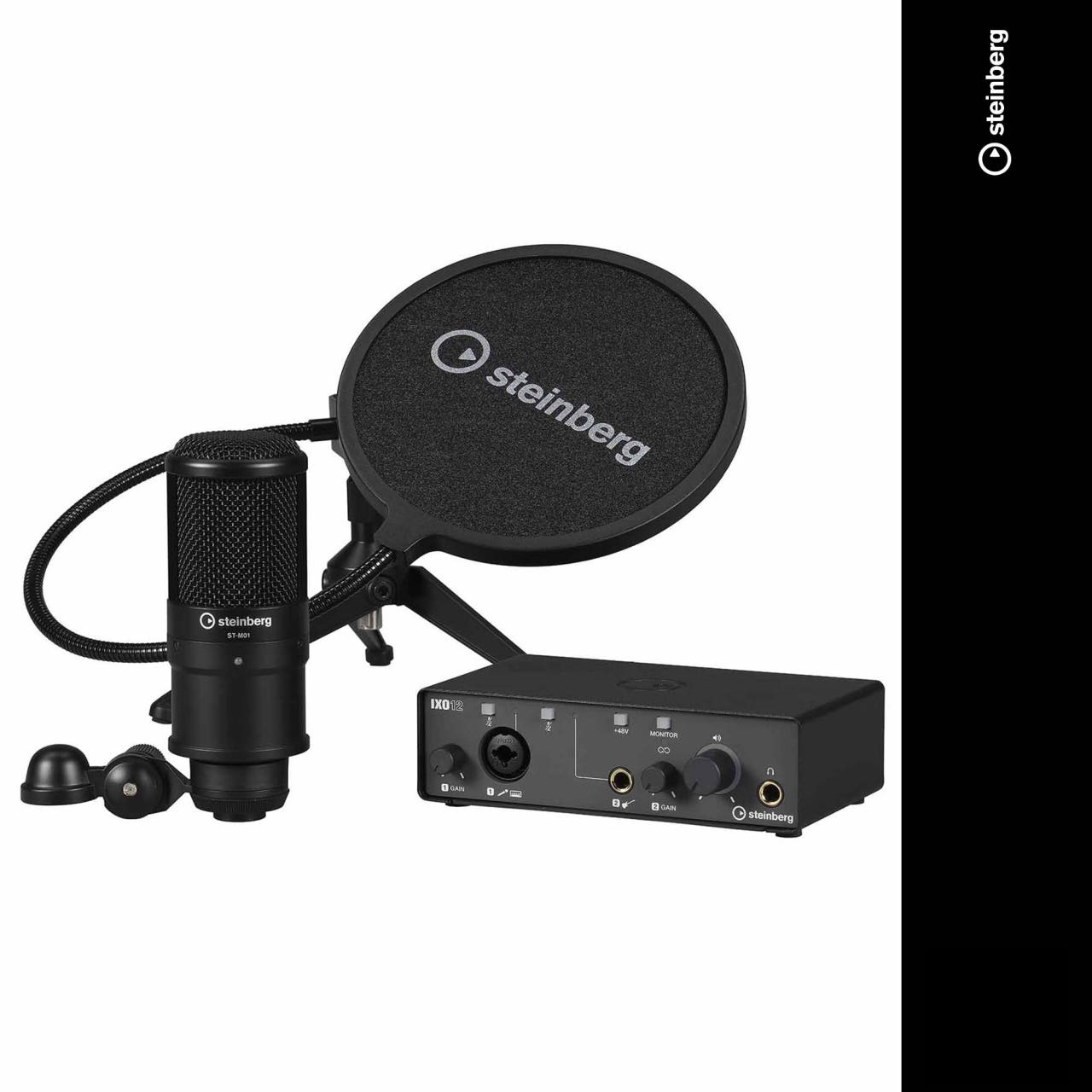 Steinberg IXO12 BPSP 스테인버그 오디오인터페이스 방송용 패키지 홈레코딩