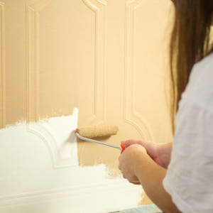 팬톤페인트 가구 방문페인트 몰딩 나무 원목 문틀 목재 샷시 1L 실사용 후기 | 효과 있을까? - 상품 이미지 3