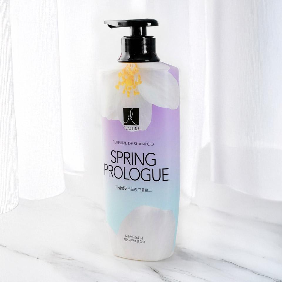 메가마트 LG 엘라스틴 퍼퓸 스프링 샴푸 600ml - 상세 이미지 2
