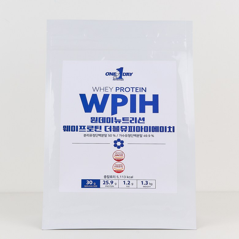마이백 WPIH(WPH+WPI) 가수/분리 포대유청 순수단백질 웨이프로틴 이미지 2