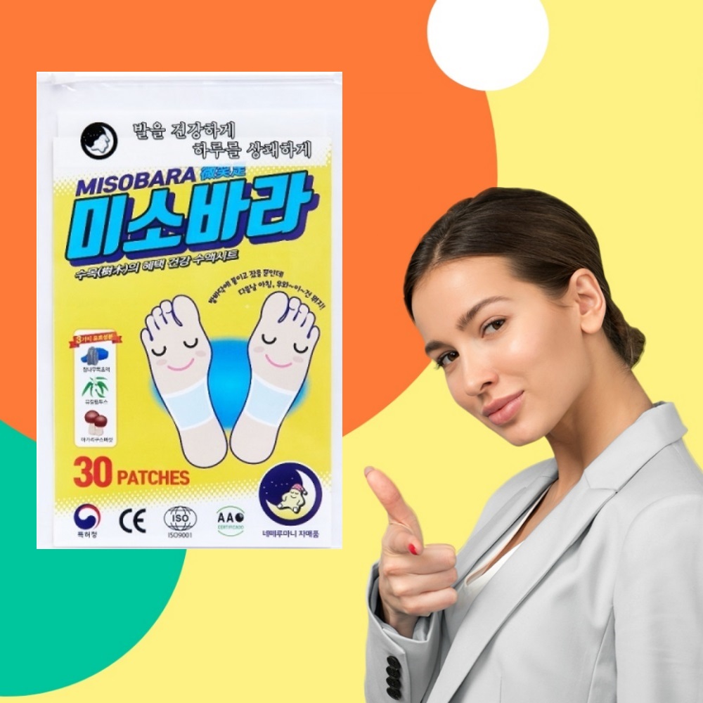 미소바라 30포 수액시트 발패치 수액패치 네떼루마니 자매품 - 상품 이미지