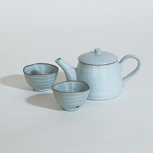 이도도자기 소호 다기세트 3P