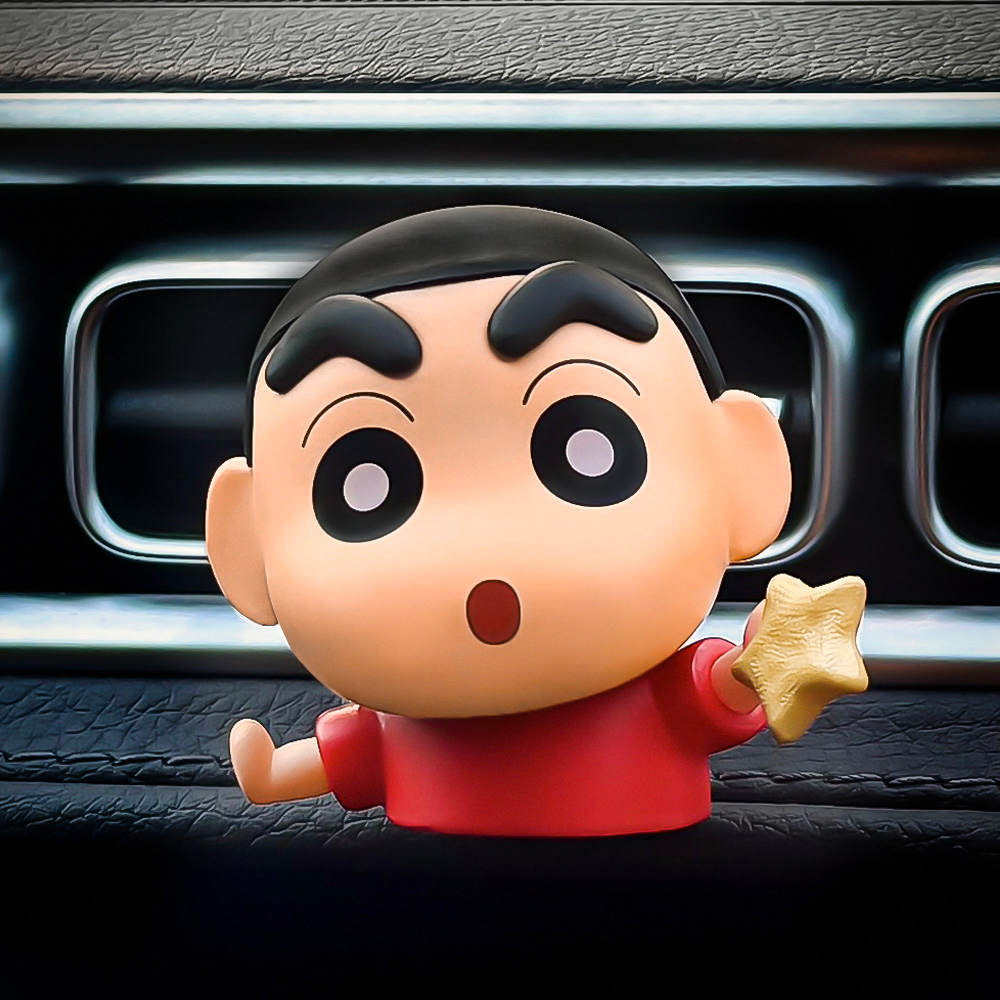벨르아망 짱구 캐릭터 미니 차량용 방향제 자동차 송풍구 디퓨저 짱구