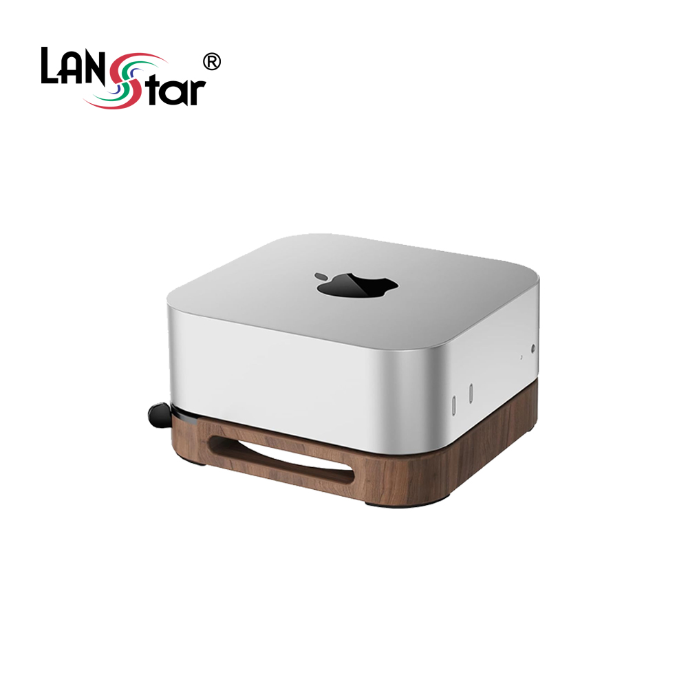 맥미니 거치대 M4 프로 발열 해소 원목 케이스 스탠드 (LS-MINIST)