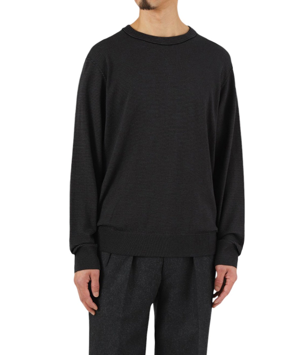 유겐 HEUGN Roger Boader Wool T 로저 보더 울 티셔츠 CUT006 - 상세 이미지 2
