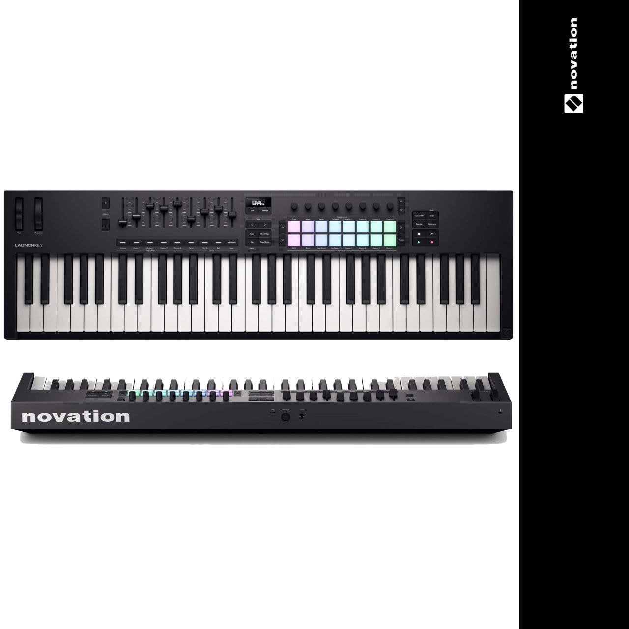 Novation Launchkey 61 Mk4 노베이션 런치키 마스터키보드 USB 건반 - 상품 이미지