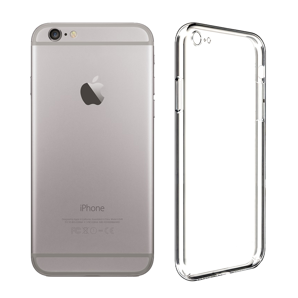 르메이어 변색없는 생폰 슬림 케이스 투명, 아이폰6-6S 공용