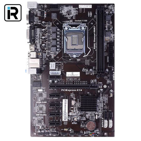 컬러풀 [중고]H81A-BTC 인텔 H81 4세대 1150소켓 ATX 컬러풀 산업용 메인보드