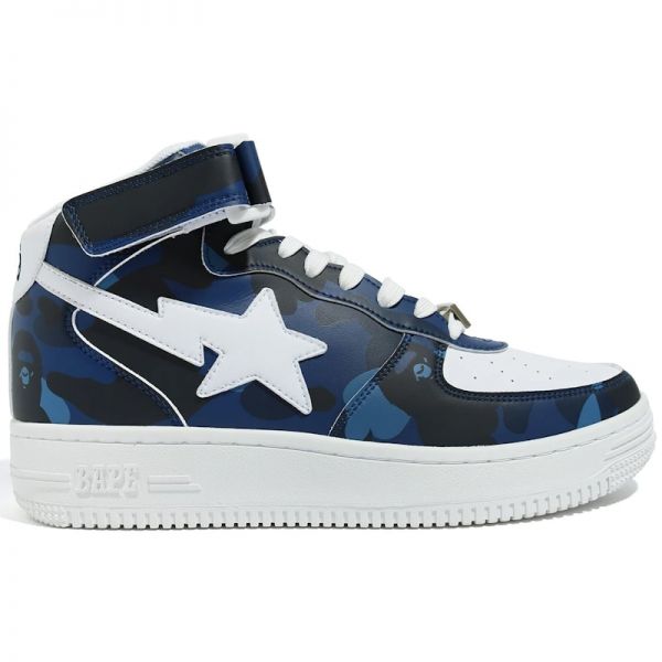 A Bathing Ape 베이프 스타 미드 카모 네이비 : ERIN TWOTWO