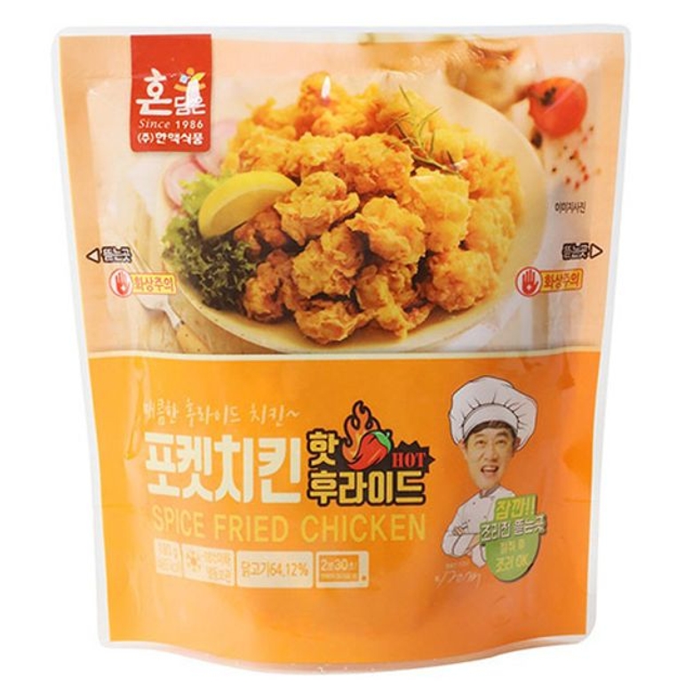 냉동치킨 아이간식 야식안주 포켓치킨 매운맛180g : 오늘은 콕