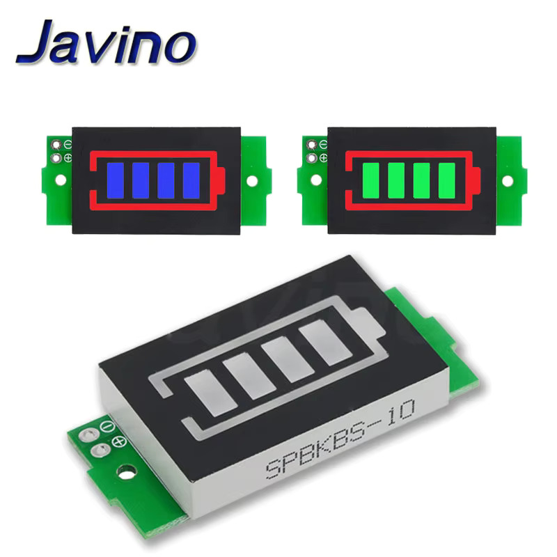 1-8S 단일 3.7V 리튬 배터리 용량 표시기 모듈 4.2V 디스플레이 전기 자동차 전력 테스터 이온 : 현진32