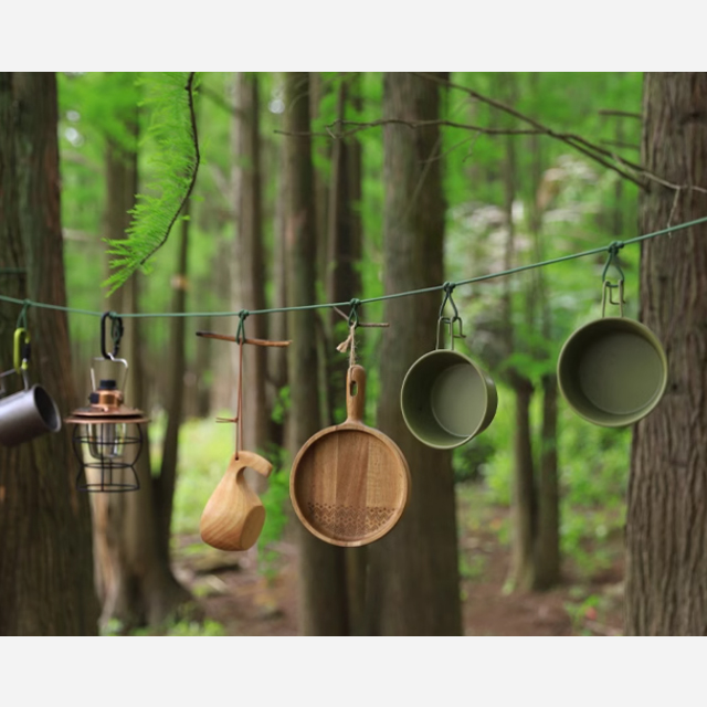 KOOLMAN 쿨맨 캠핑 반사 타프 스트링 텐트 캠핑줄 4mm, 50m, 레드 - 상세 이미지 5