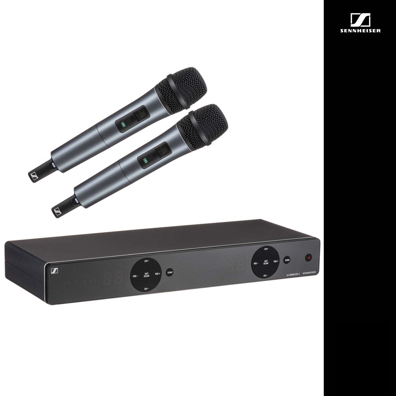 젠하이저 XSW1 835 DUAL 무선 마이크 듀얼 핸드형