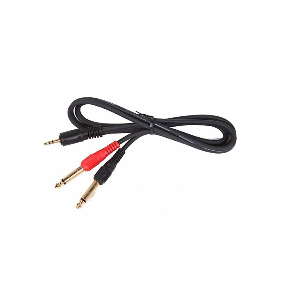 고급형 Y케이블 스테레오 AUX 3.5mm - 6.3mm TS 옥스 연결 20M