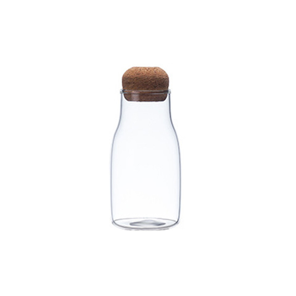 UH 코르크 마개 미니 유리병 잼병 푸딩병 수제청 향신료 견과류 유리공병 150ml - 상품 이미지