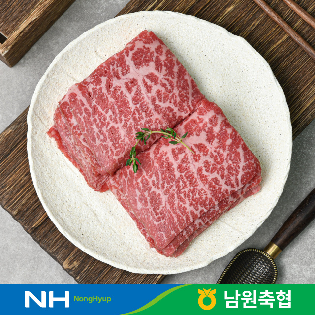 축협 1+등급 청보리 한우 참예우 불고기 급냉 300g - 상품 이미지