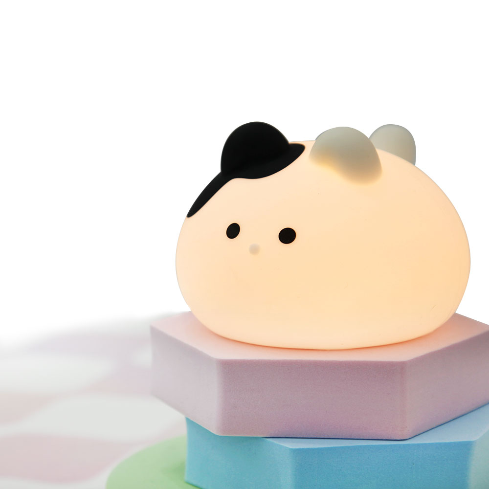 어리롭다 말랑냥냥 LED 고양이 무드등 침실등 수면등 - 상세 이미지 5
