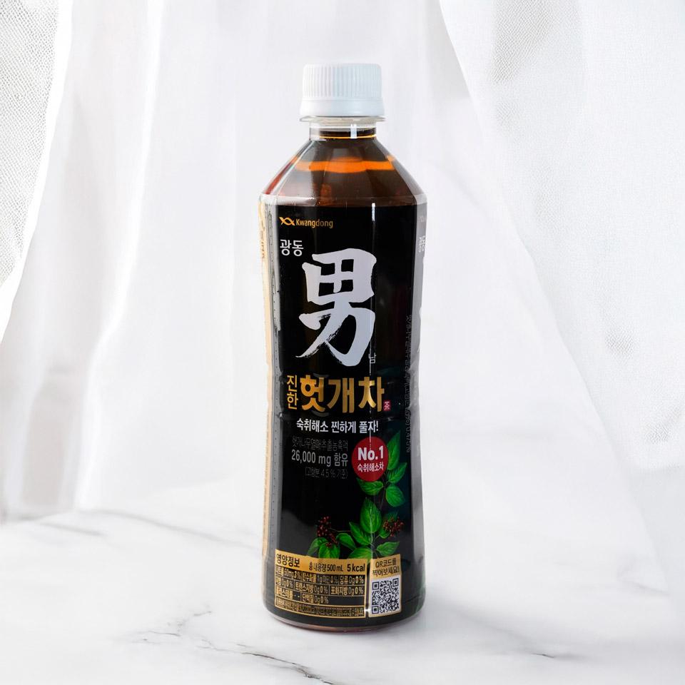 메가마트 광동 힘찬하루 헛개차 500ml - 메인 이미지