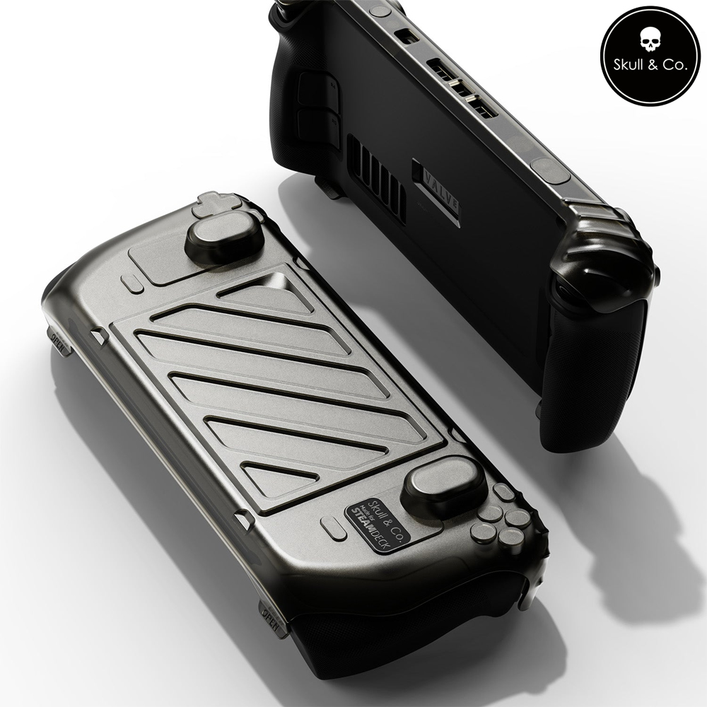 스팀덱 OLED 케이스 스컬앤코 그립케이스 프론트커버 번들