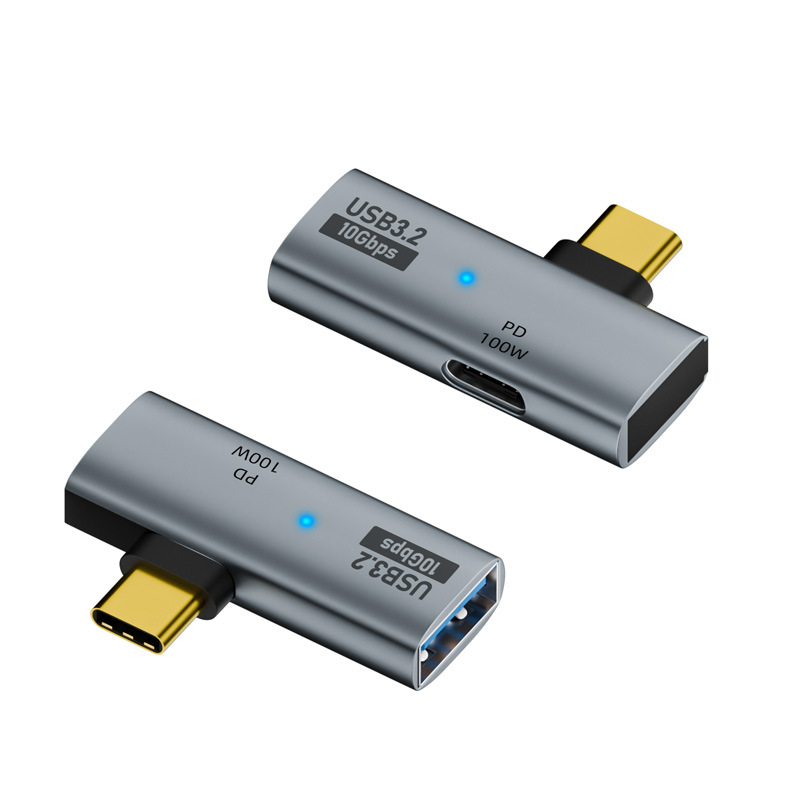 USB A to C 듀얼 젠더 C타입 100W PD충전 USB3.2 10Gbps 아이폰 - 상세 이미지 3