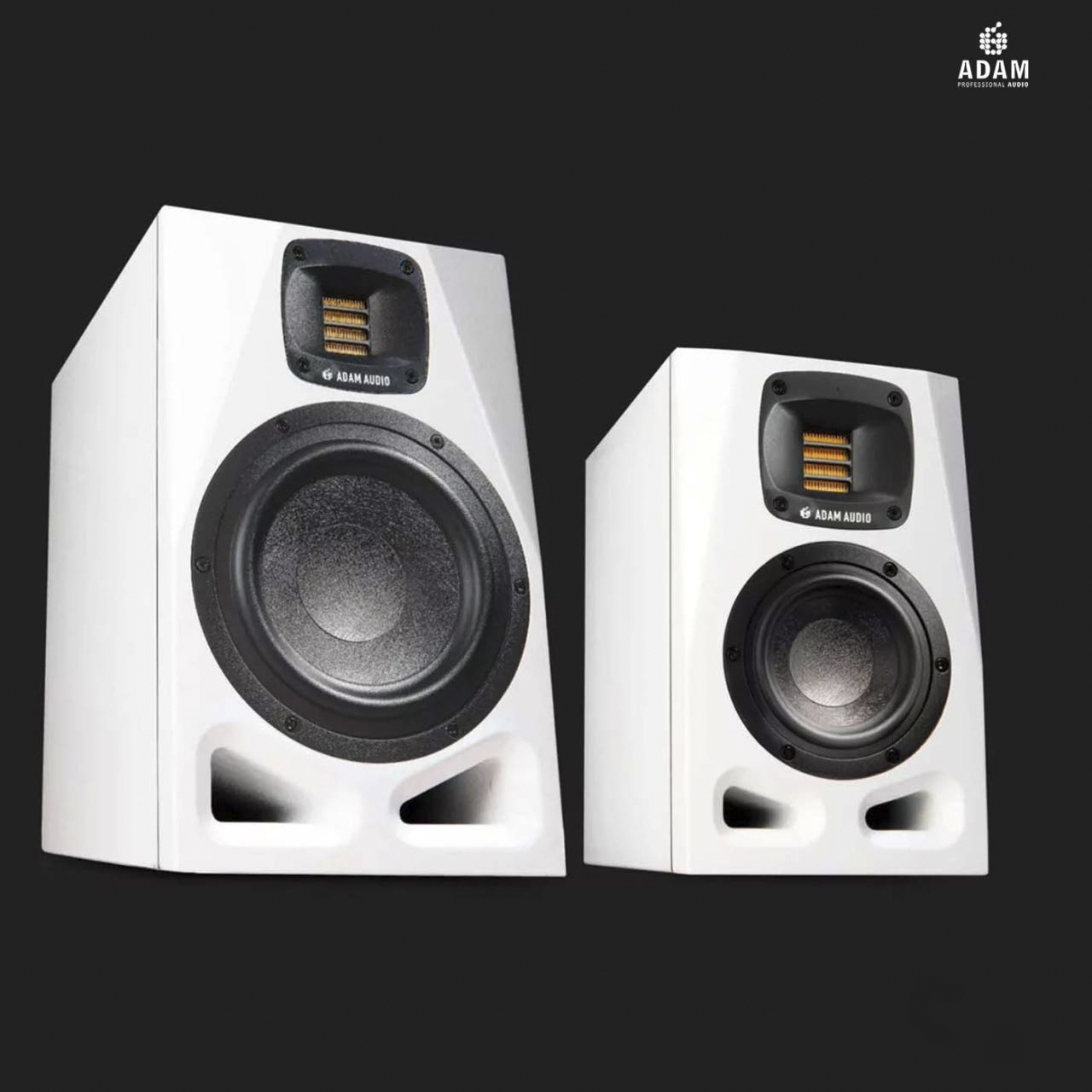 ADAM A7V White Pair 아담 모니터 스피커 화이트 에디션 1조 - 상품 이미지
