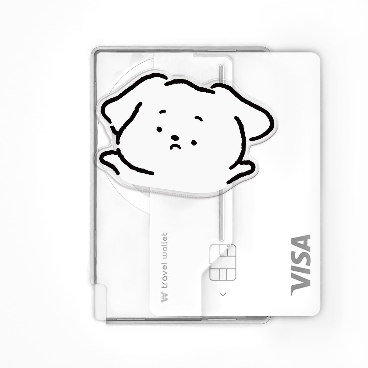 168cm 맥세이프 그립톡 카드지갑 올인포켓 어쩔 말티 사원