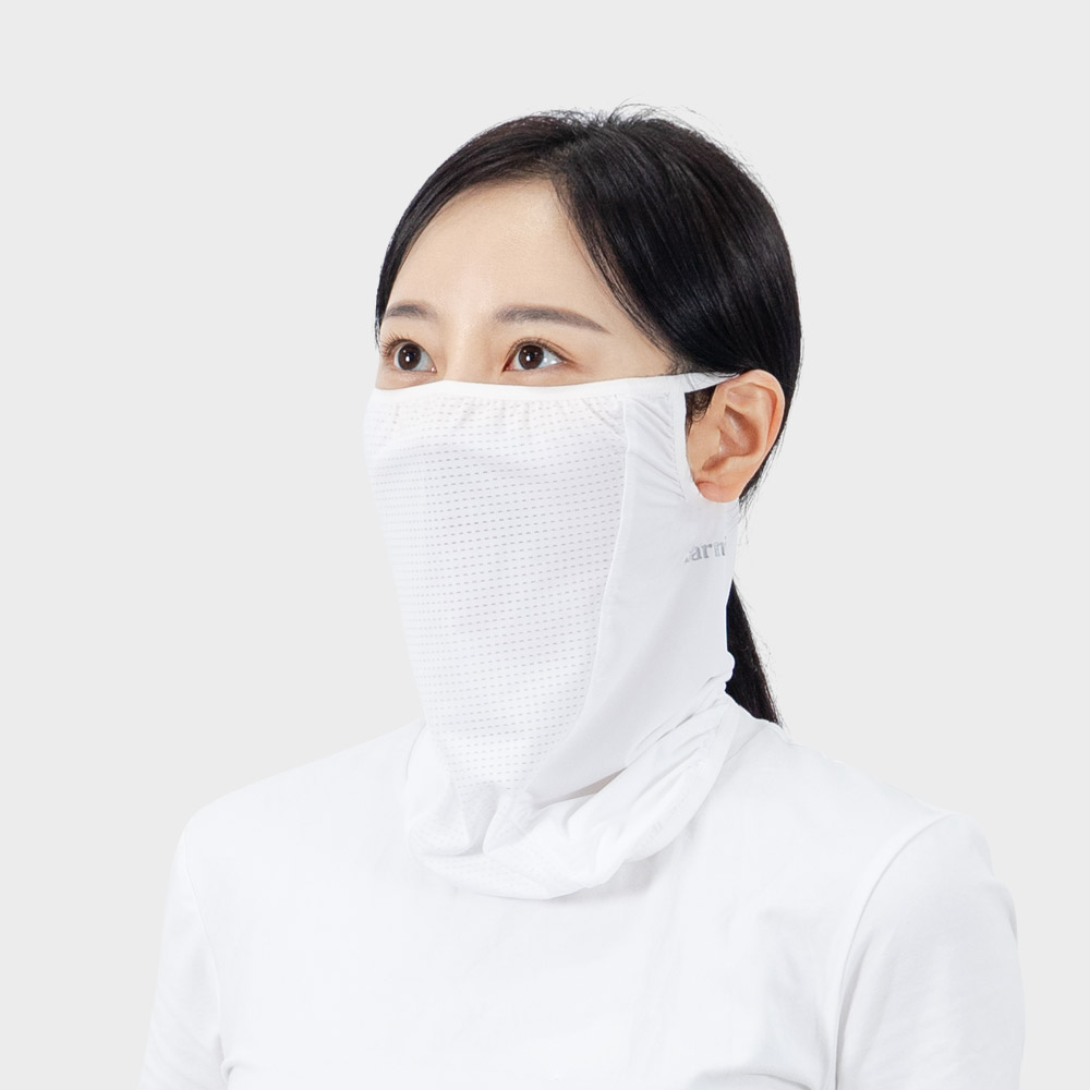 카르닉 자외선차단 마스크 골프 러닝 얼굴 햇빛가리개 안면 자전거 운동 쿨 메쉬 CEM 이미지 4