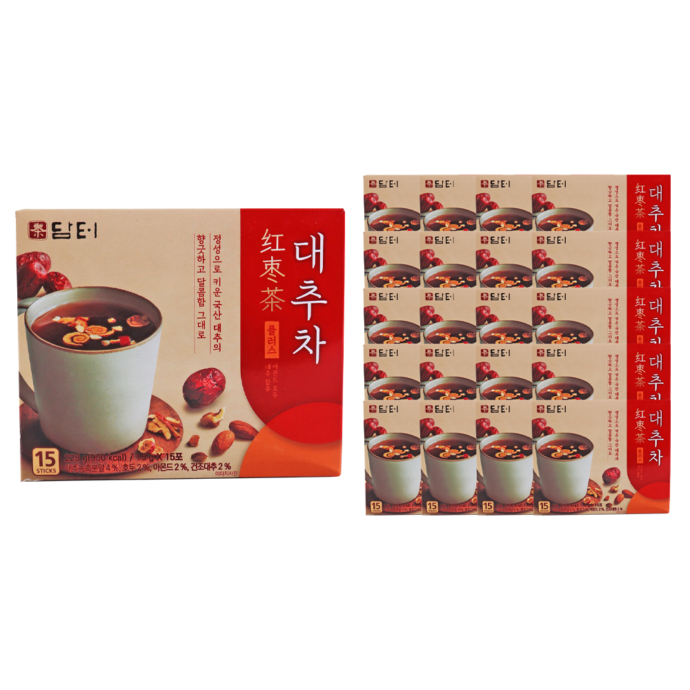 담터 대추차 플러스 225g(15g x 15개입) : 푸드올마켓