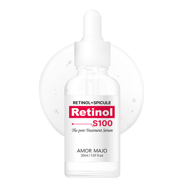 아모르마호 더 포어 트리트먼트 S100 레티놀 스피큘 세럼 앰플 30ml 에센스 - 상세 이미지 5