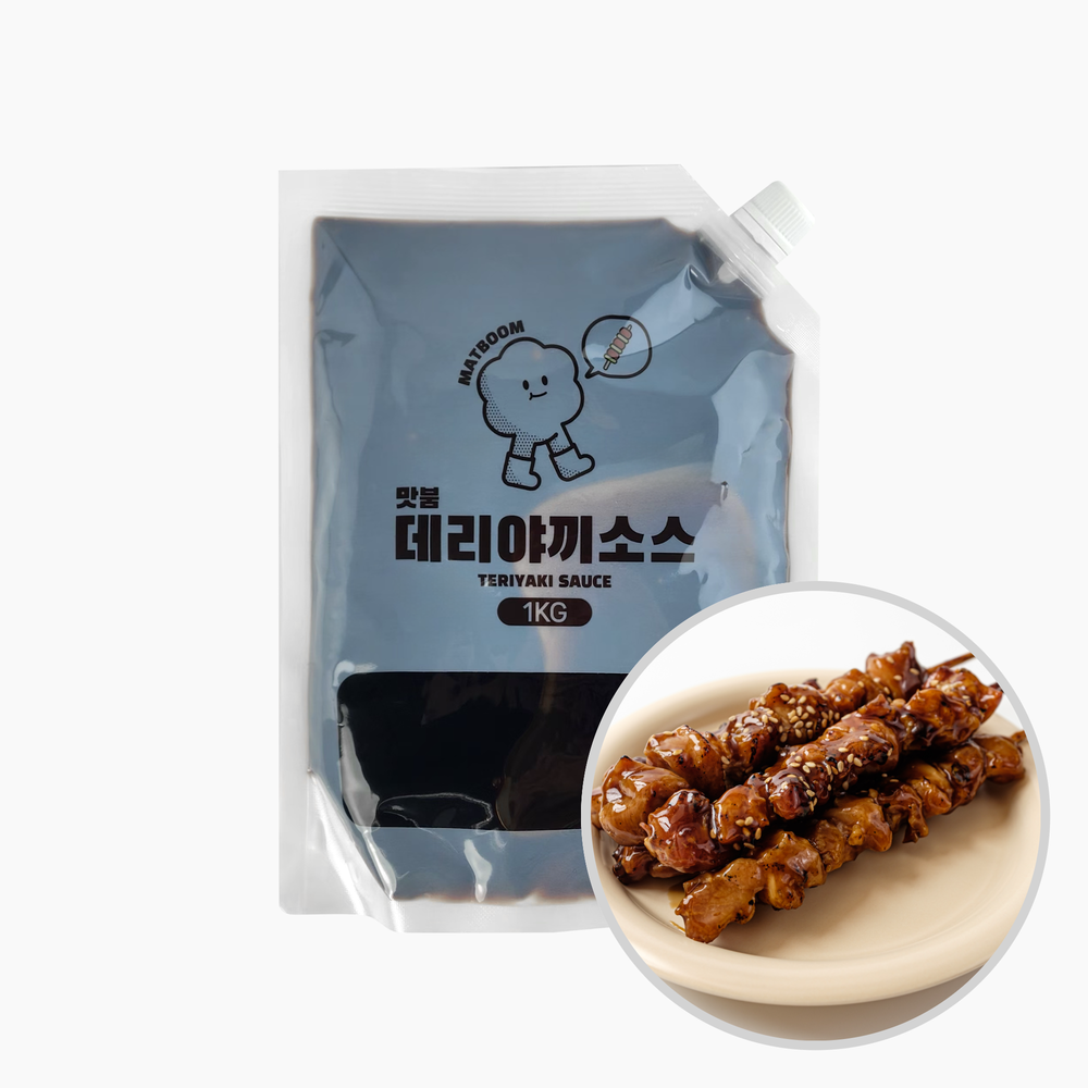 맛붐 데리야끼소스 1kg, 1개