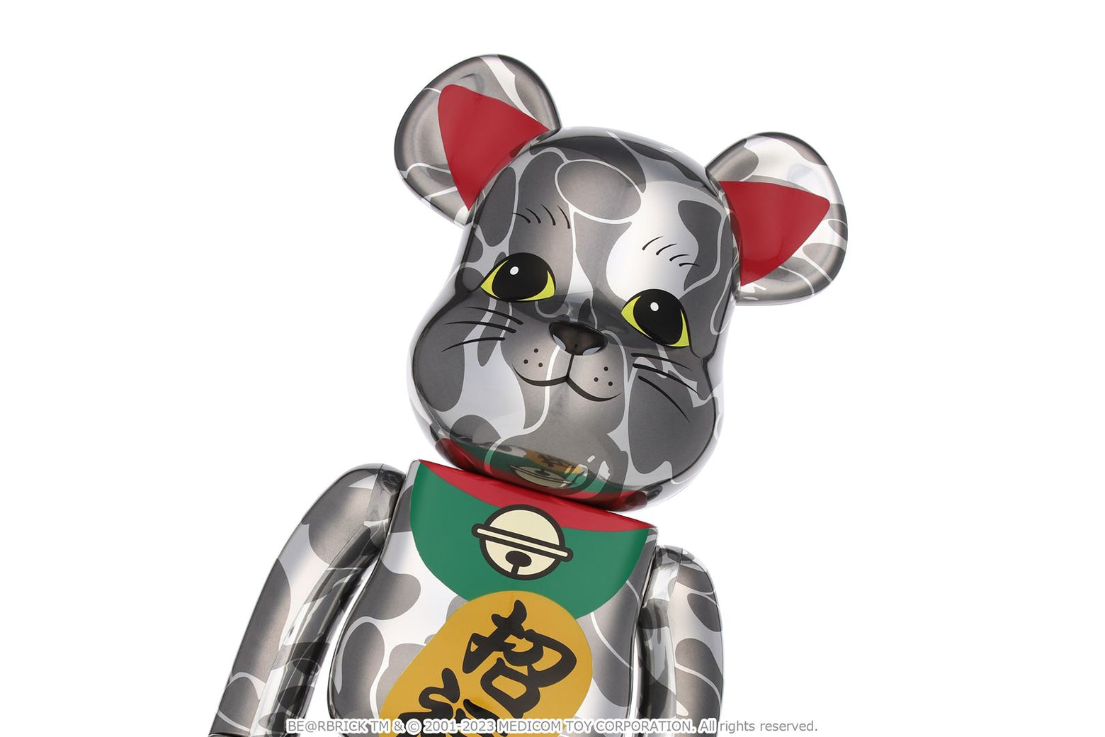 베이프 베어브릭 NEW YEAR BEARBRICK MANEKINEKO 1000% 2월 신상 1J23-185-903 - 상세 이미지 3