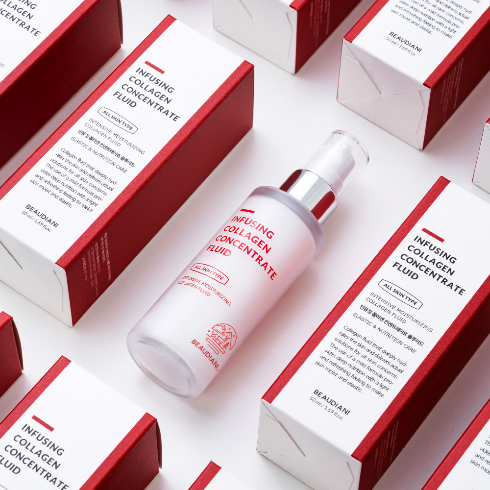 뷰디아니 인퓨징 콜라겐 플루이드 50ml 피부장벽강화 안티에이징 바르는콜라겐 탄력로션 - 상세 이미지 3