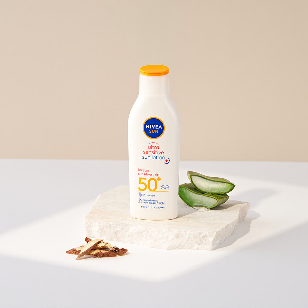 니베아 선 더마 센서티브 스킨 선 로션 200ml (SPF50+/PA++++) - 상세 이미지 4